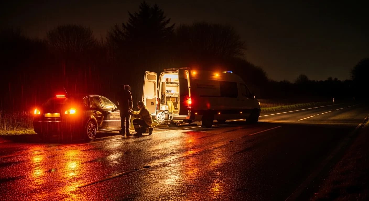 Emergency Callout in Glasgow & Central Scotland — Scot Tyre Assist